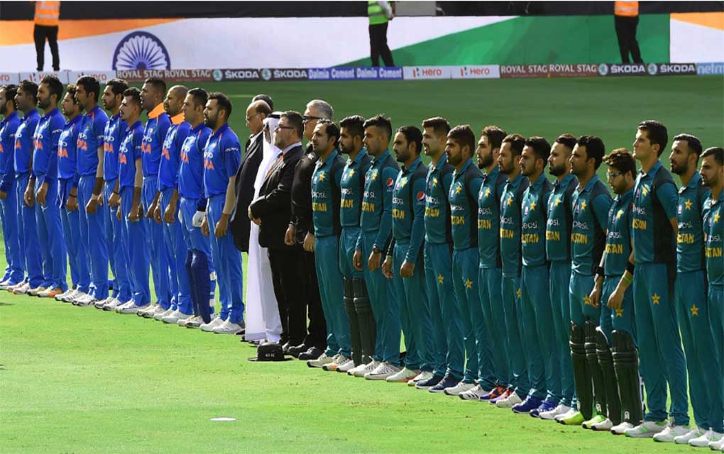 India Pakistan Cricket team line up