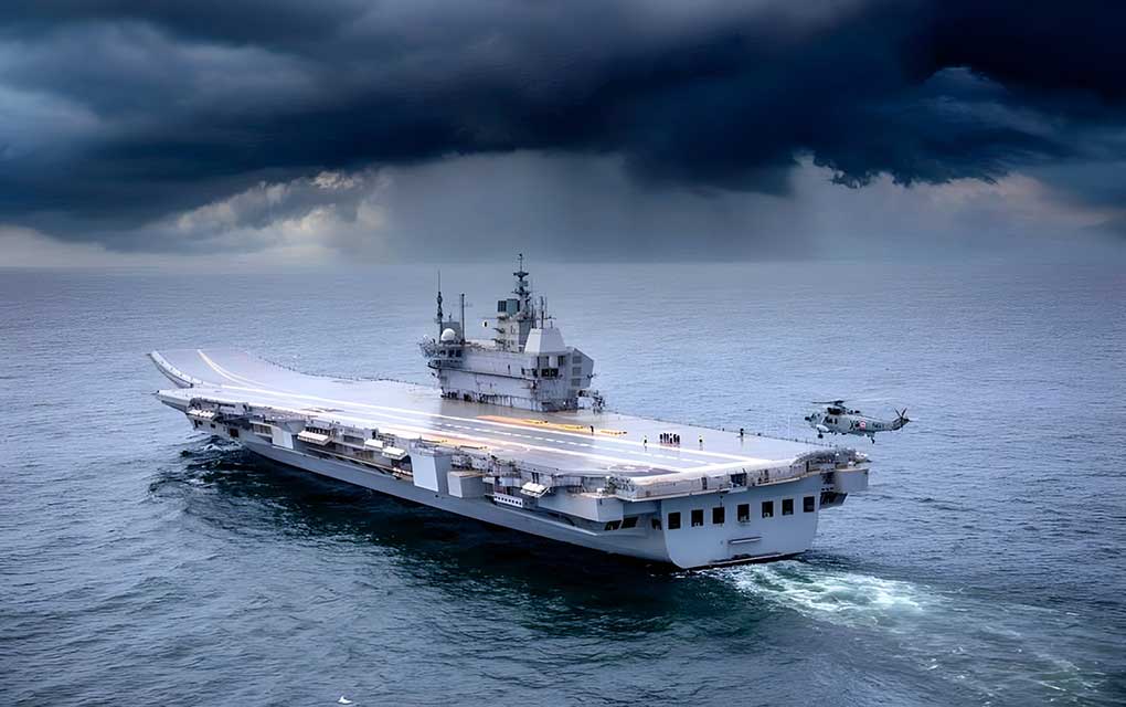 INS Vikrant Aircraft Carrier