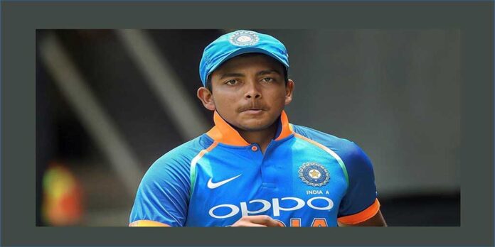 Prithvi Shaw